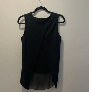 Black Sleeveless Women's Top Rag and Bone dress shirt